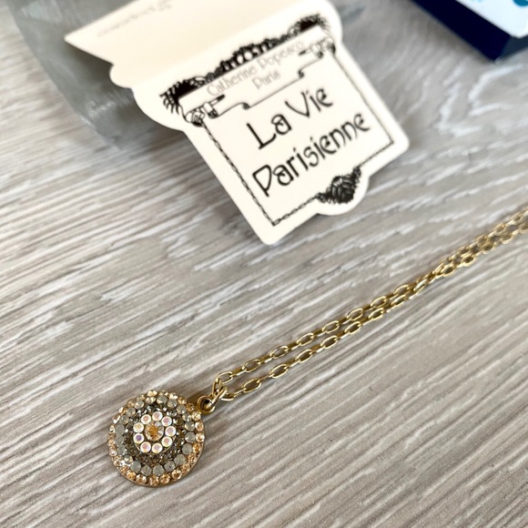 Blue Ruby | Catherine Popesco Gold Necklace - Picture 5 of 6